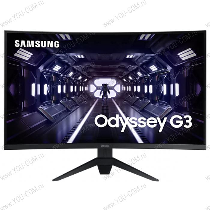 Монитор Samsung 32" Odyssey G3 C32G35TFQI VA изогнутый 1920x1080 5ms 300cd/m2 178/178 2*HDMI DP FreeSync 165Hz VESA Black 2 years