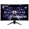 Монитор Samsung 32" Odyssey G3 C32G35TFQI VA изогнутый 1920x1080 5ms 300cd/m2 178/178 2*HDMI DP FreeSync 165Hz VESA Black 2 years