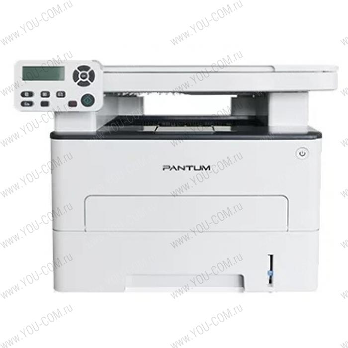 Лазерное многофункциональное устройство Pantum M6700DW, P/C/S, Mono laser, А4, 30 ppm (max 60000 p/mon), 525 MHz, 1200x1200 dpi, 128 MB RAM, GDI, Duplex, paper tray 250 pages, USB, LAN, WiFi, start. cartridge 1000 pages