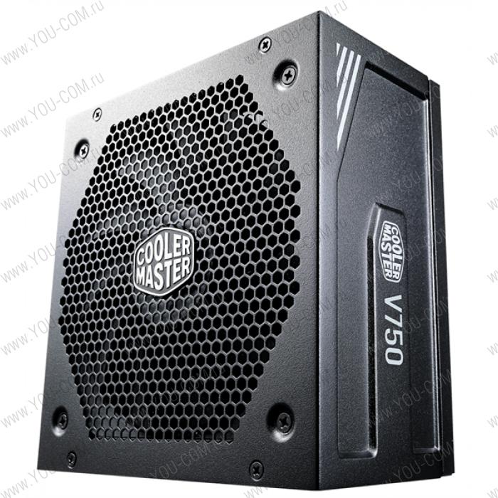 Блок питания Cooler Master V750 Gold V2, 750W, ATX, 135mm, Fully Modular, APFC, 80+ Gold