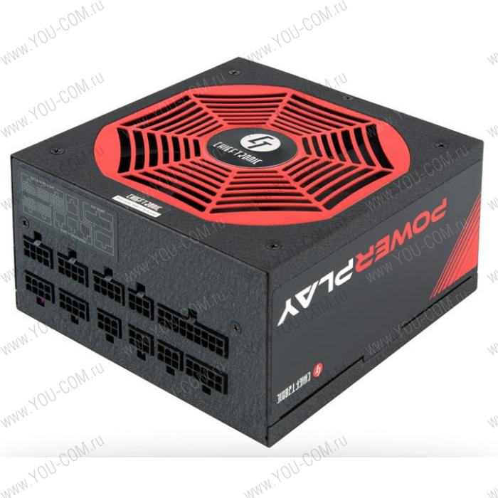 Блок питания Chieftec CHIEFTRONIC PowerPlay GPU-850FC (ATX 2.3, 850W, 80 PLUS PLATINUM, Active PFC, 140mm fan, Full Cable Management, LLC design, Japanese capacitors) Retail