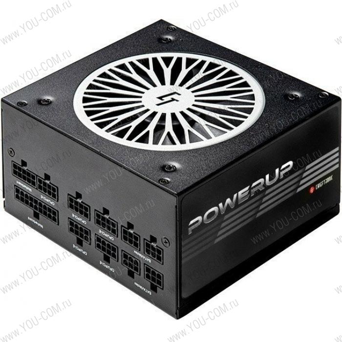 Блок питания Chieftec CHIEFTRONIC PowerUp GPX-750FC (ATX 2.3, 750W, 80 PLUS GOLD, Active PFC, 120mm fan, Full Cable Management, LLC design) Retail