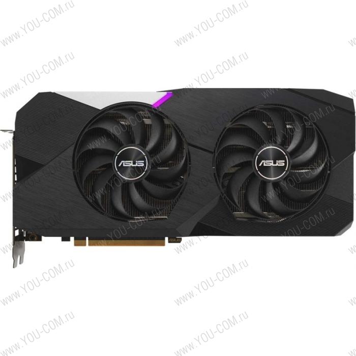 Видеокарта ASUS DUAL-RX6700XT-12G//RX6700XT HDMI*1 DP*3 12G D6; 90YV0G82-M0NA00, 3 year