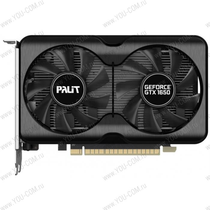 Видеокарта PALIT NE6165001BG1-1175A GTX 1650 GP PA-GTX1650 GP 4Gb GDDR6 1410/12000 HDMIx1 DPx2 HDCP