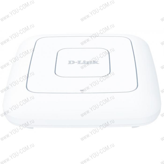 Точка доступа D-Link DAP-600P/RU/A1A, Wireless AC1300 2x2 MU-MIMO Dual-band Access Point/Router with PoE.802.11b/g/n and 802.11ac Wave 2 compatible, 2.4 and 5 Ghz band (concurrent), Up to 600 Mbps for 802.11N and