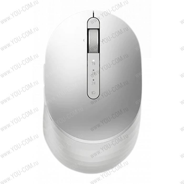 Мышь Dell Mouse MS7421W Premier; Wireless; Optical; USB; BT; 4000 dpi; 7 butt; silver; аккумулятор