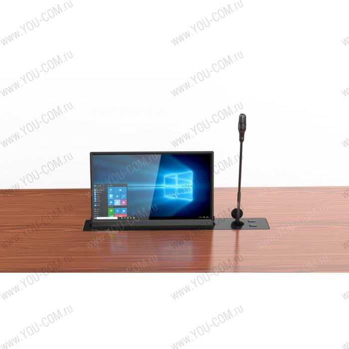 [WR-15FV Touch (black)] Моторизированный выдвижной монитор Wize Pro