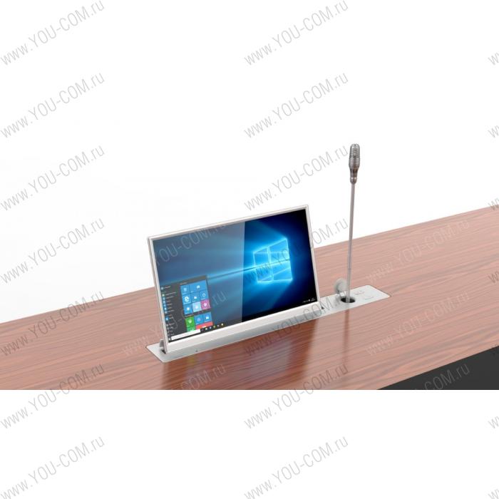 [WR-15FV Touch (silver)] Моторизированный выдвижной монитор Wize Pro