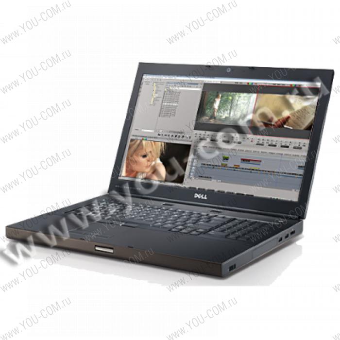 Ноутбук Precision™ M6500 (PP08X) Процессор i7-840QM(1.86GHz)Экран 17\\\" WUXGA(1920x1200)LED/Оперативная память 8GB/Жесткий диск 750GB/Видеокарта 1 GB NVIDIAFX3800M/ /Привод DVD-RW/WiFi/BT/батарея 9 секций /Cam/FPR/BK/WIN7P/3Y NBD