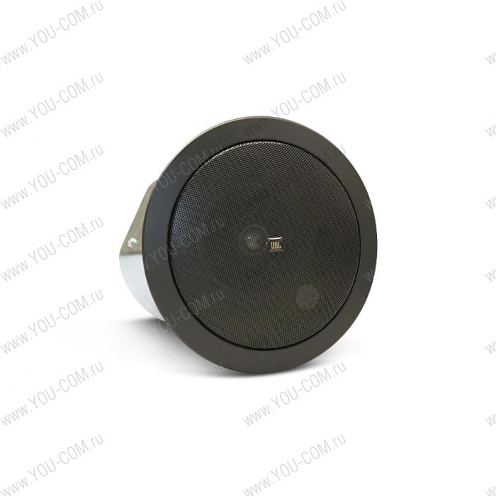 Акустическая система JBL [CONTROL 24CT BK]-КОМПЛЕКТ потолочная, пассивная, 2-х полосная, 4" + 0.75", 80 Гц - 20 кГц, 100 В (30 Вт, 15 Вт, 7.5 Вт), пиковое SPL 102 дБ, зажимной блок, крепление в комплекте, цвет черный, (Комплект 2шт-1 место)
