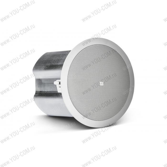 Акустическая система JBL [CONTROL 16C/T] пассивная 2-полосная потолочная.6,5"НЧ, 0,75"ВЧ. 62 Гц–20 кГц. 50Вт / 100Вт / 200Вт (8Ом). 7,5Вт / 15Вт / 30Вт (100В). Макс.SPL:116 dB.Клемный блок.Крепление.Цвет: белый (в упаковке 2шт, цена указана за 1 шт)