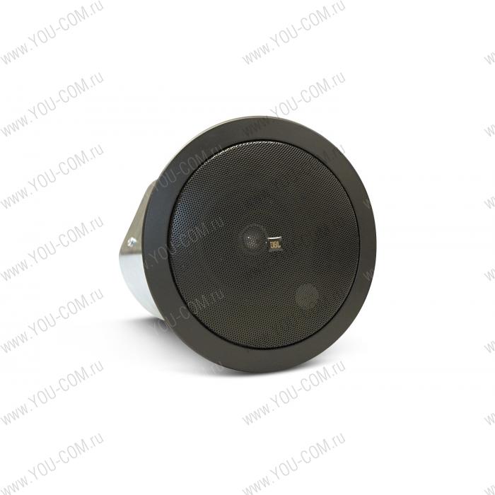 Акустическая система JBL [CONTROL 24CT BK] пассивная 2-полосная потолочная. 4"НЧ, 0,75"ВЧ. 80 Гц–20 кГц. 7,5 Вт / 15 Вт / 30 Вт (100 В). Макс. SPL: 102 dB. 130°. Клемный блок. Крепление. Цвет: чёрный (в упаковке 2шт, цена указана за 1 шт)