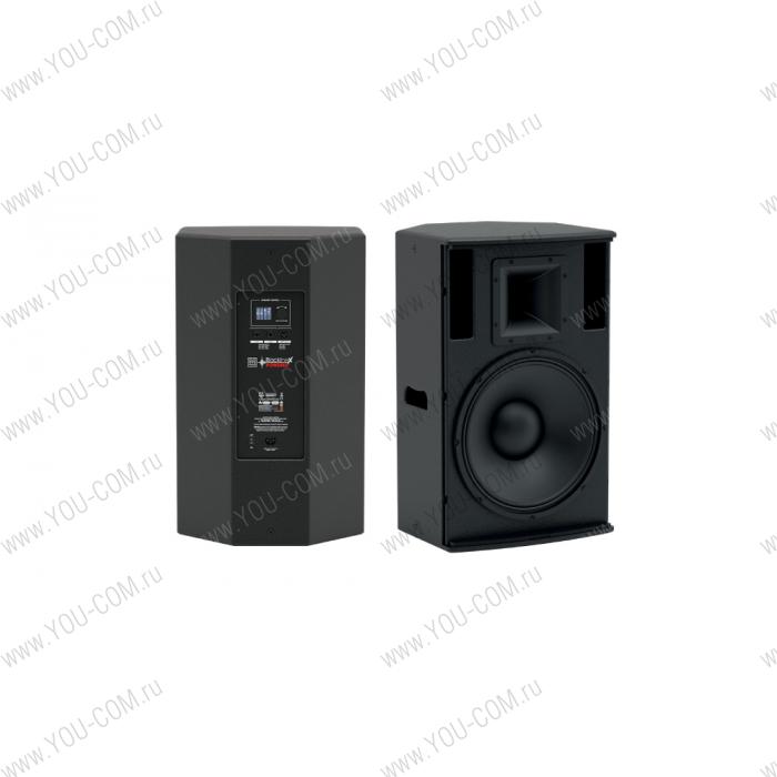 Система акустическая BlacklineX MARTIN AUDIO [XP15] активная 2-полосная корпусная(Bluetooth®;DSP):15"НЧ,1"ВЧ. 55Гц–20кГц.1300 Вт.Макс.SPL:131dB.HxV:80°х50°.2хXLRF/jack combo;1хXLRM(OUT).13xM8.Крепления опц-но (HTKCT04,HTKCT05).XP Connect - iOS App.Чёрная