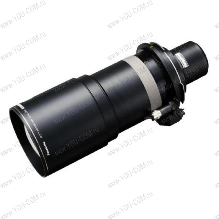 [ET-D75LE8] Объектив Zoom (7.9–15.0:1) Panasonic [ET-D75LE8] ; F=2.5 - 2,7; f = 154 mm–289 mm; размеры 150 x 150 x 404 mm; вес 8,5кг для проектора Panasonic PT-D7700/PT-DW7000/PT-D10000/PT-DW10000