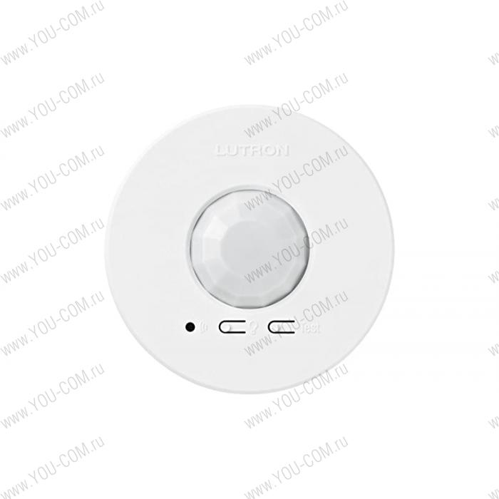 Беспроводной датчик присутствия для установки в коридор [LRF7-OHLB-P-WH] Lutron белый.
