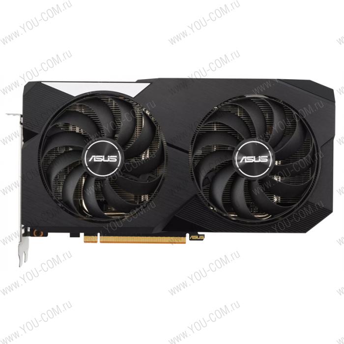 Видеокарта ASUS DUAL-RX6600-8G/RX6600,HDMI,DP*3,8G D6; 90YV0GP0-M0NA00