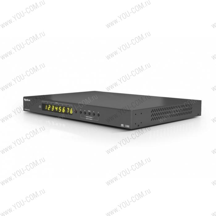 MX-0808-H2A-MK2, матричный коммутатор 8x8 HDMI, поддержка 4K, HDMI2.0 (18 Гб/с), HDCP 2.2, де-эмбеддинг аудио, обратный звуковой канал.