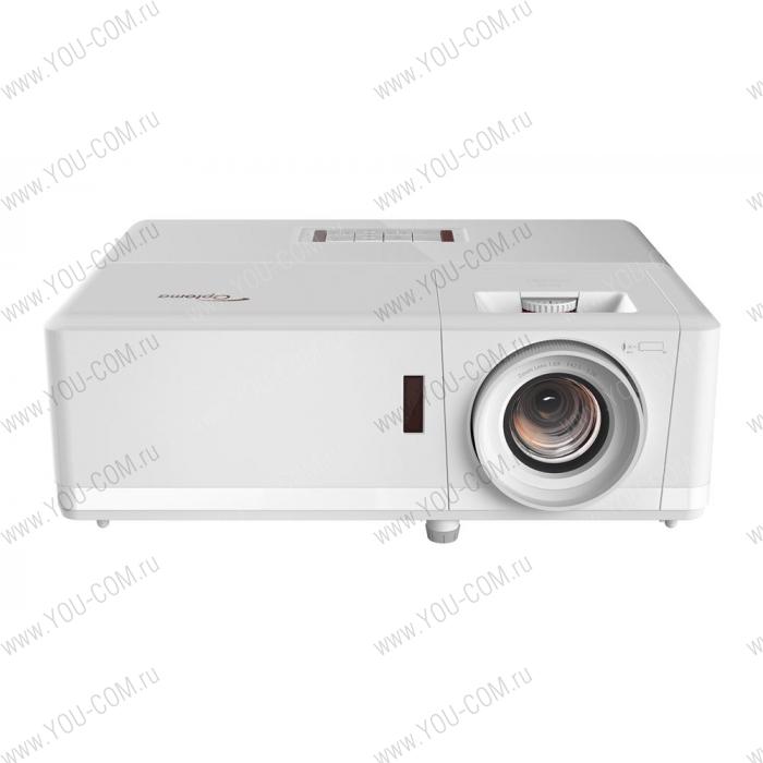 Лазерный проектор Optoma [ZH507] DLP,FullHD(1920*1080),5500 ANSI lm;300000:1;IP6X; Zoom 1,6x;TR 1.4-2.24:1;LShift V +16%;HDMIx2+MHL;VGAx1;Composite Video;Mic3,5x1; AudioINx2;VGA Outx1; AudioOUTx1; 12V Trigger; USB-A power 1.5A;RS232;RJ45;10Wx2;30dB;4.5kg