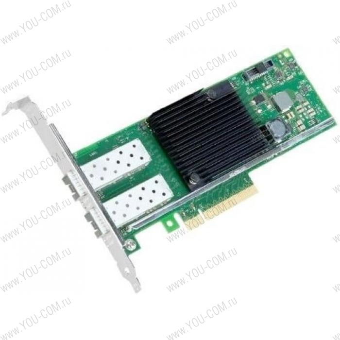 Сетевой адаптер DELL NIC 2x10GbE SFP+ Intel X710, PCI-E, w/o Tranceivers, Full Height