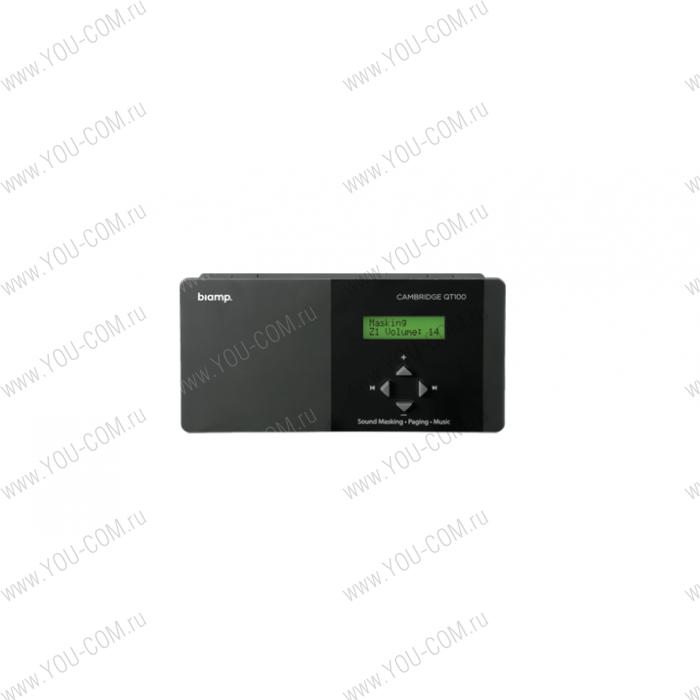 Аудио процессор BIAMP [Qt 100] (CAMBRIDGE) модуль управления шумовой завесой, для небольших помещений площадью до 1100 м2