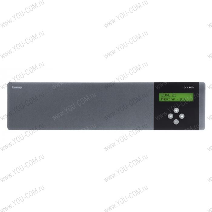 Аудио процессор BIAMP [Qt X 600] (CAMBRIDGE) модуль управления шумовой завесой, для средних помещений площадью до 6700 м2