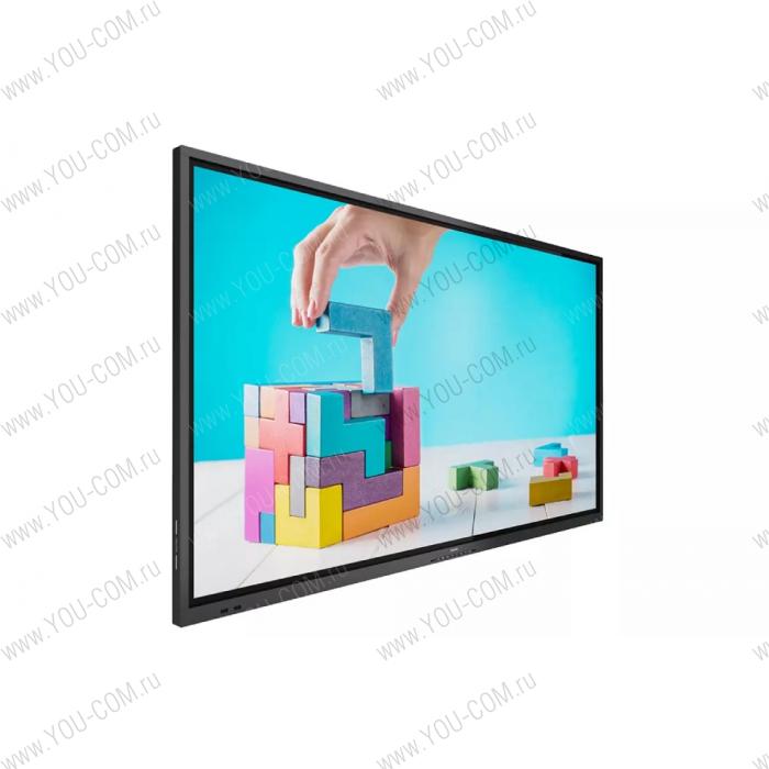 Дисплей интерактивный Philips [65BDL3052E/00] 65” E-Line, 3840х2160, 350 кд/м2., Android 8