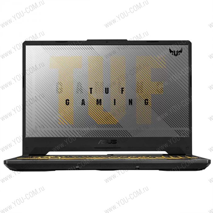 Ноутбук ASUS TUF Gaming A15 Q1 FX506HE-HN012 Intel Core i5 11400H/8Gb/512GB SSD/15.6"FHD IPS 144Ghz/ GeForce RTX 3050Ti 4Gb/WiFi/BT/Cam/Illum RGB KB/DOS/2.6Kg/Graphite Black