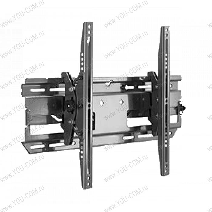 Кронштейн с наклоном iC-LP-TM1t Titanium для ТВ до 80кг и VESA от 200х100 до 600х400, макс.720x432мм (30-60``). Механизм наклона GravityCentered™, поперечный сдвиг, 130 единиц крепежа, две защелки безопасности < ICLPTM1T02 >