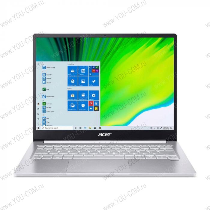 Ноутбук Acer Swift 3 SF313-53G-501C Core i5 1135G7/8Gb/SSD512Gb/13.5"/IPS/QHD/MX 350 2Gb/noOS/silver (NX.A4HER.002) (295105)