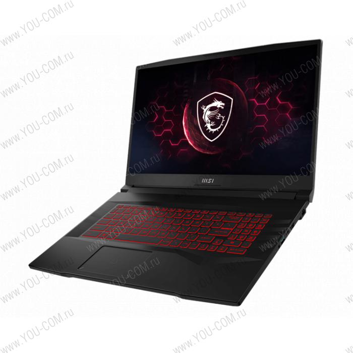 Ноутбук MSI Pulse GL76 12UDK, Core i7-12700H,2.3 GHz,17.3" FHD (1920*1080),144Hz,DDR4 16GB (8GB*2),512GB M.2 PCIe SSD,RTX3050Ti GDDR6 4GB,Titanium Gray,1y,DOS(MS-17L4)