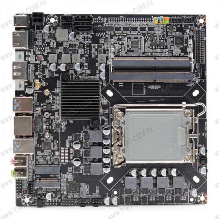 Материнская плата AFOX  Intel® H610 INTEL® Socket 1700, 1000M lan, Mini-ITX (17 x17cm) (AFH610-MI)