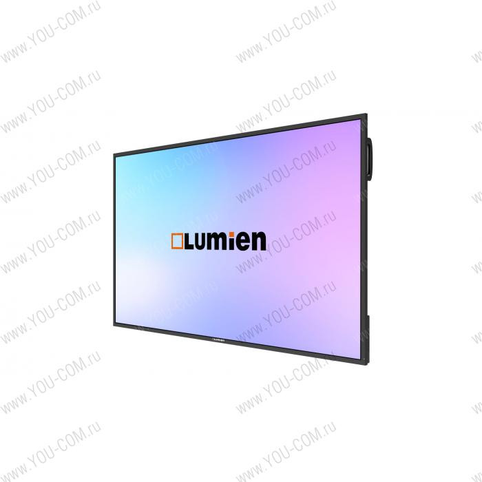 Профессиональный дисплей Lumien [LS6550SD] серии Standard 65", 3840х2160, 1200:1, 500кд/м2, Android 11.0, 4/32Гб, 24/7, альбомная/портретная ориентация, съемный Wi-Fi модуль, OPS-слот, динамики 2х10Вт, управление по RS232, LAN