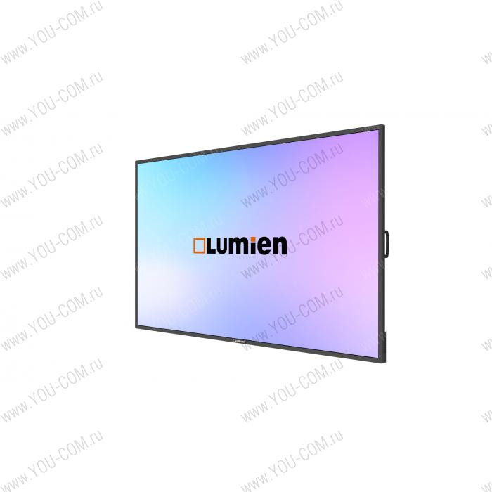 Профессиональный дисплей Lumien [LS9850SD] серии Standard 98", 3840х2160, 1200:1, 500кд/м2, Android 11.0, 24/7, альбомная/портретная ориентация, съемный Wi-Fi модуль, OPS-слот, динамики 2х10Вт, управление по RS232, LAN
