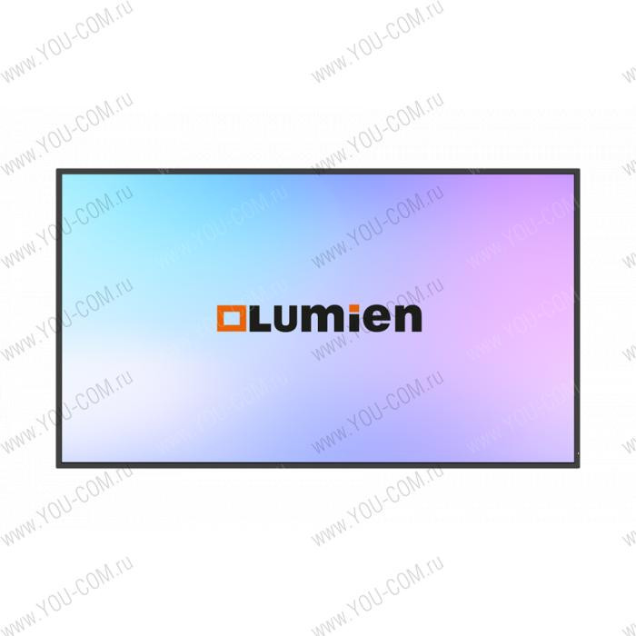 Профессиональный дисплей Lumien [LS7550SD] серии Standard 75", 3840х2160, 1200:1, 500кд/м2, Android 11.0, 24/7, 4/32Гб, альбомная/портретная ориентация, съемный Wi-Fi модуль, OPS-слот, динамики 2х10Вт, управление по RS232, LAN