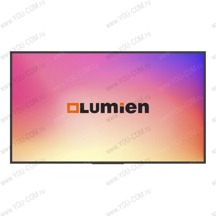 Профессиональный дисплей Lumien [LB5535SDG2] серии Basic 2-го поколения, 55", 3840х2160, 1200:1, 350кд/м2, Android 13.0, 4/16Гб, 24/7, Wi-Fi, альбомная/портретная ориентация