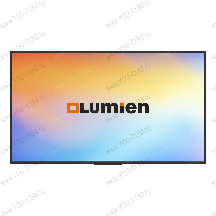 Профессиональный дисплей Lumien [LB6540SDG2] серии Basic 2-го поколения, 65", 3840х2160, 1200:1, 400кд/м2, Android 13.0, 4/16Гб, 24/7, Wi-Fi, альбомная/портретная ориентация
