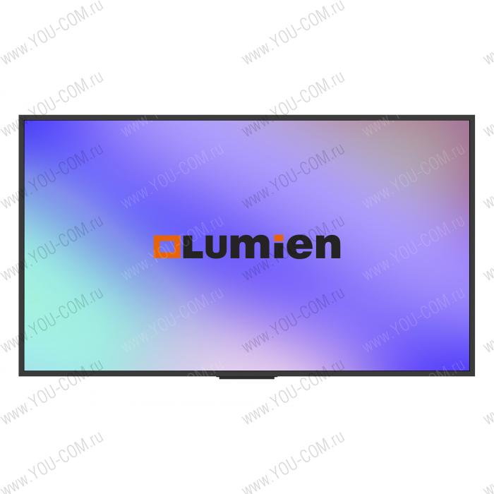 Профессиональный дисплей Lumien [LB7545SDG2] серии Basic 2-го поколения, 75", 3840х2160, 1200:1, 450кд/м2, Android 13.0, 4/16Гб, 24/7, Wi-Fi, альбомная/портретная ориентация