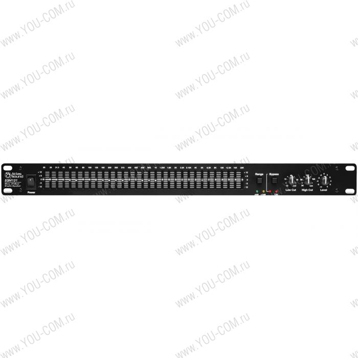 EQM131 Графический эквалайзер, XLR, RCA-разъемы Atlas Sound