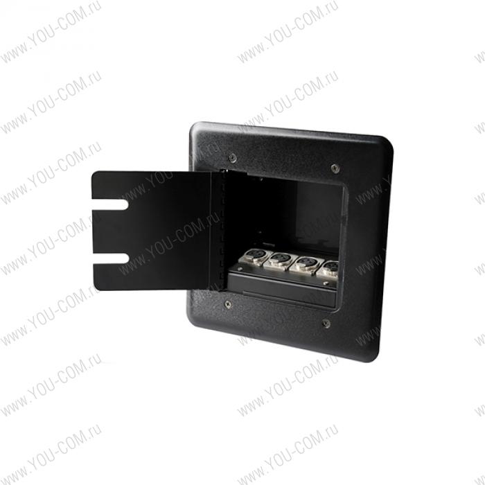 FB4-XLRF Напольный люк, 4 XLR-разъема (розетка) Atlas Sound