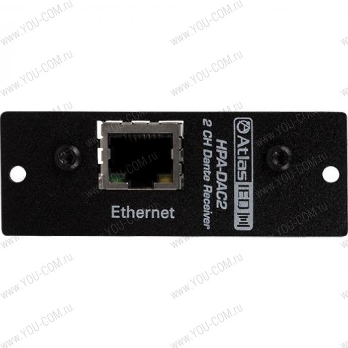 HPA-DAC2 Карта расширения Dante для усилителей HPA. Atlas Sound