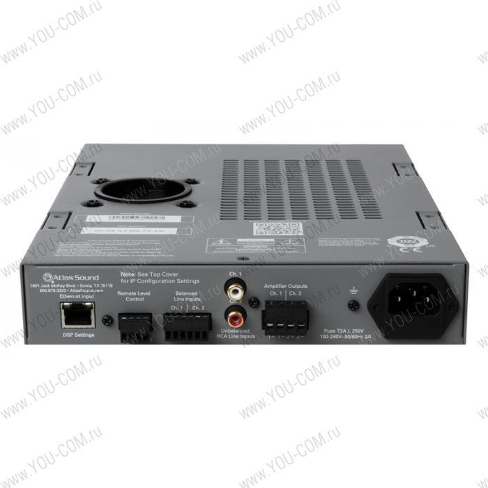 DPA-102PM Усилитель мощности 2x100 Вт/4 Ом, web-интерфейс. Atlas Sound