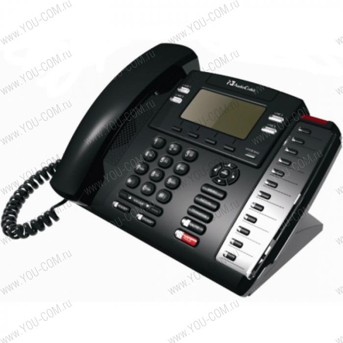 IP телефон AudioCodes 320HD IP-Phone с внешним питанием Including 2nd Ethernet port for PC, 16 Programmable keys, 32x64 Graphic LCD Display and Power over Ethernet (PoE)