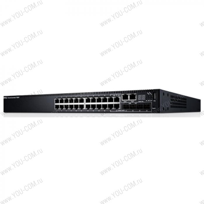 PowerConnect 7024 24 GbE Port Managed L3 Switch, 10GbE and Stacking Capable, RPS, 3YNBD