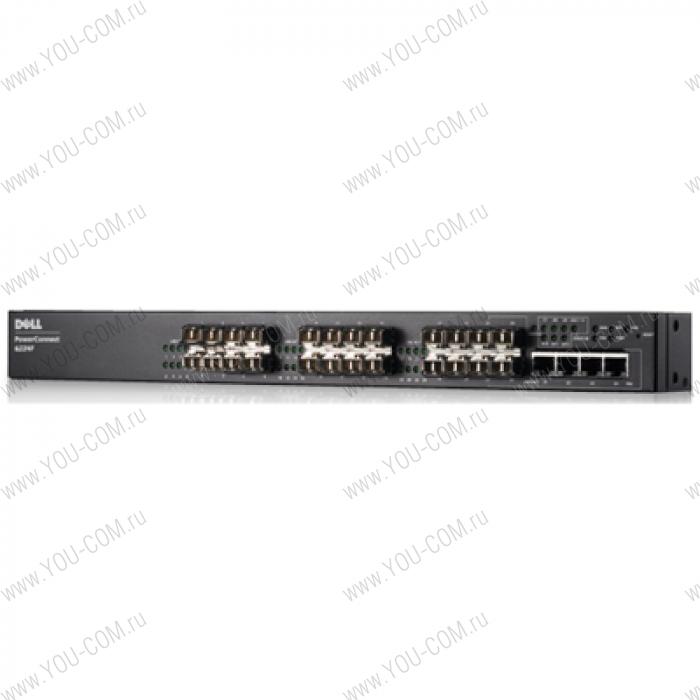 PowerConnect 6224F 24 Ports all Fiber 10 Gigabit Ethernet Managed Switch and Stacking Capable, 3YNBD