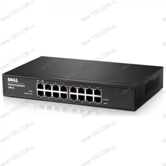 PowerConnect 2816 Web-Managed Switch, 16 GbE Ports