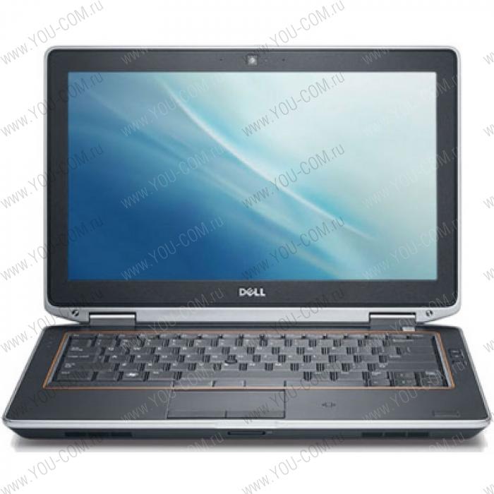 Ноутбук Dell Latitude E6220  12.5'' HD+(1600x900) GLARE/Intel Core i7-2640M 2.80GHz Dual/4GB/256Gb SSD/GMA HD3000/QM67/DVD-RW/WiFi/BT3.0/1.3MP/BLKB+FPR/6cell 6.5h/1.44kg/W7Pro/3Y/BLACK