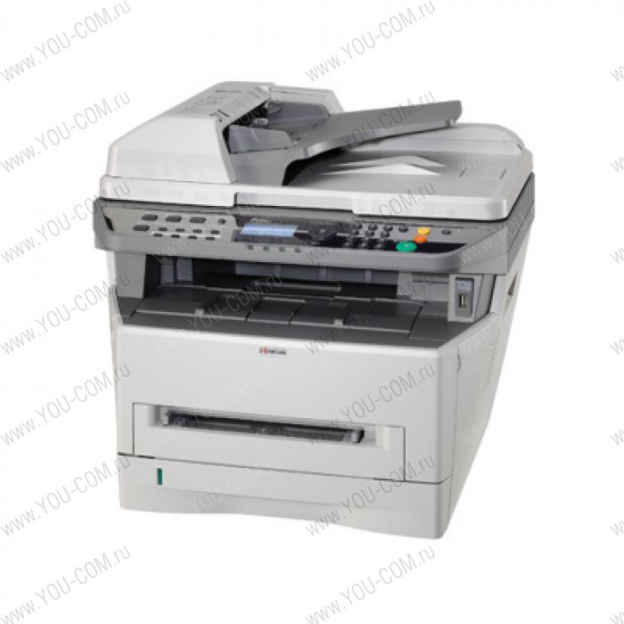 Монохромный лазерный МФУ (принтер, сканер, копир, факс) Kyocera FS-1124MFP