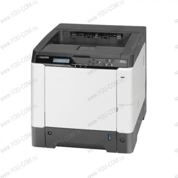 Принтер  FS-C5250DN 26p/m., А4, color, 5000+50 sheet, 256MB, Дуплекс/сеть