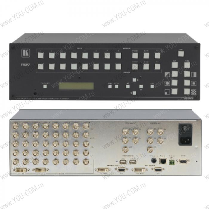 Сдвоенный масштабатор HDMI, VGA, CV, s-Video, YUV в VGA / YUV / HDMI