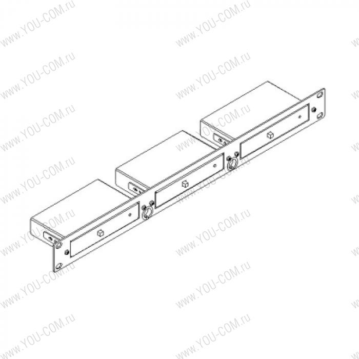 Адаптер 1U для 19'' стойки для 3 приборов Tools